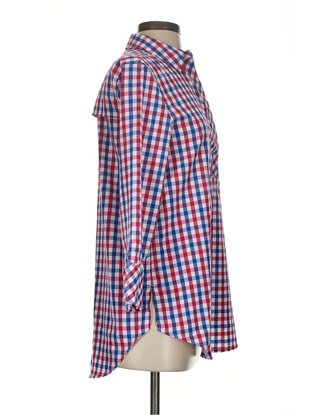 Vineyard Vines Red and Blue Plaid Trim Swim Cover Up #0066 - Picture 4 of 6